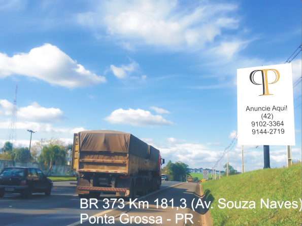Painel BR 373 - KM 181
