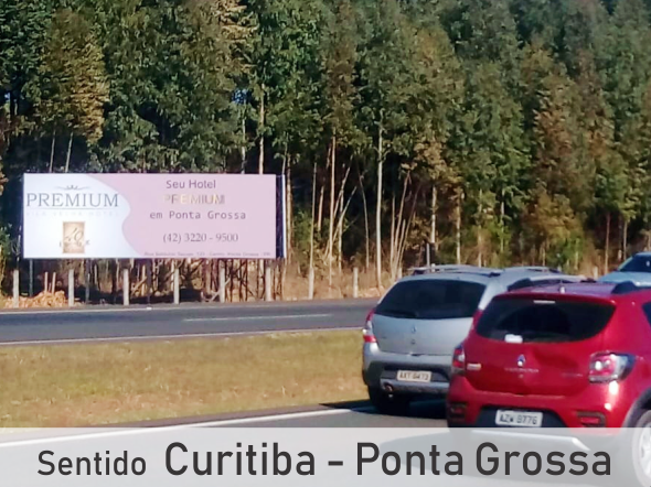 Painel BR 376 - KM 319